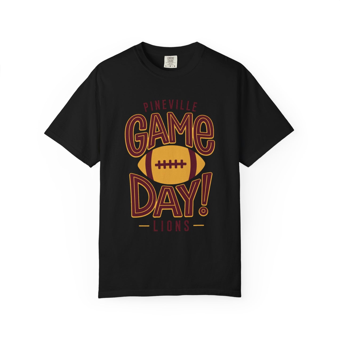 Pineville Lions Game Day Comfort Colors Tee
