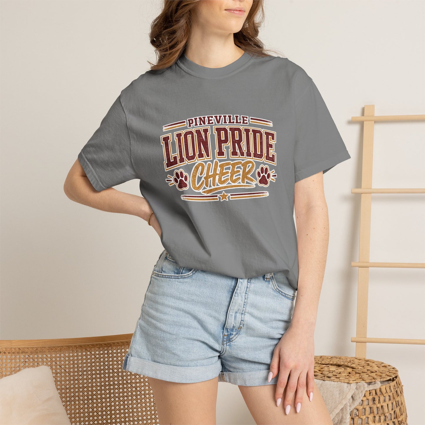 Pineville Lion Pride Cheer T-Shirt