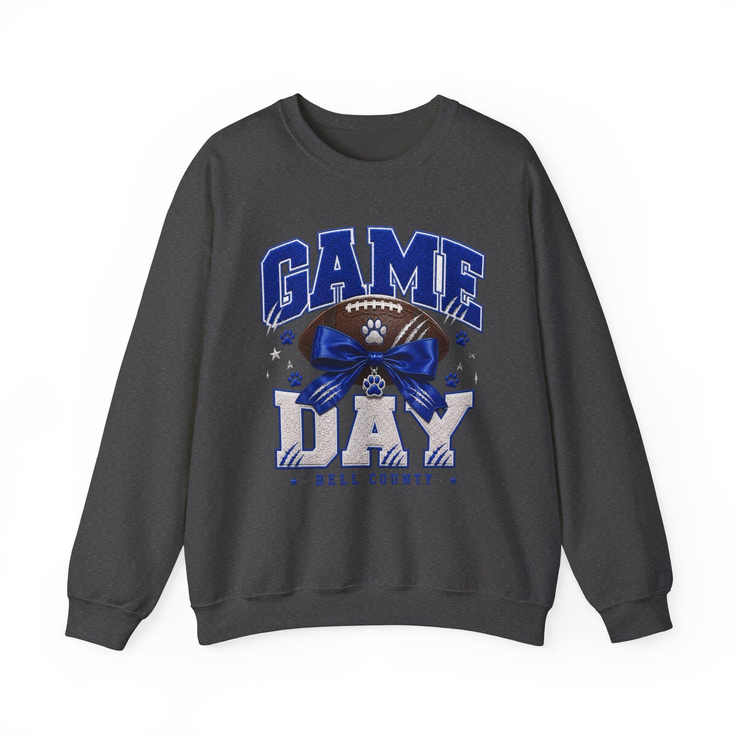 Bell County Bobcats Bow Game Day Crewneck