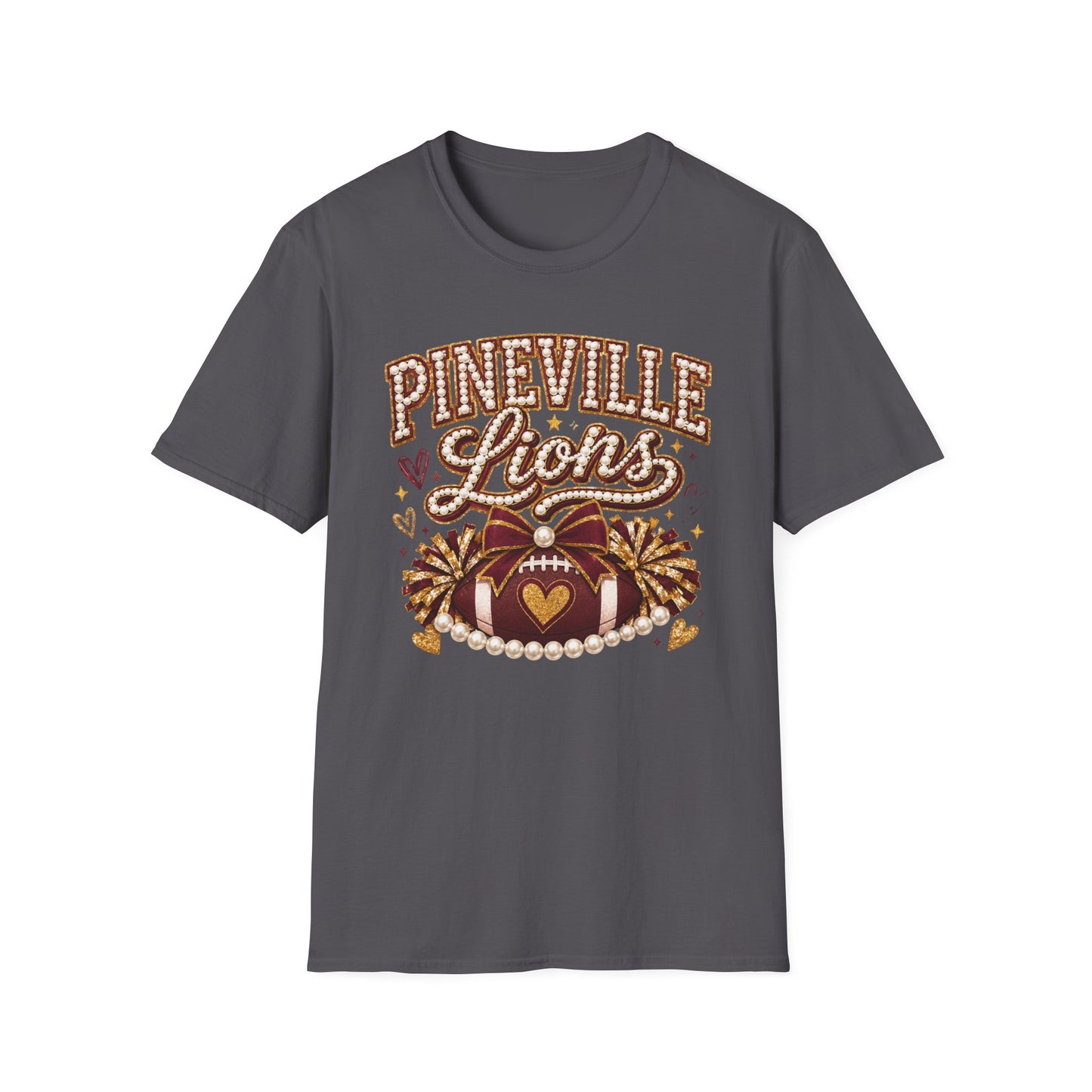 Pineville Lions Glam Game Day Gildan Tee