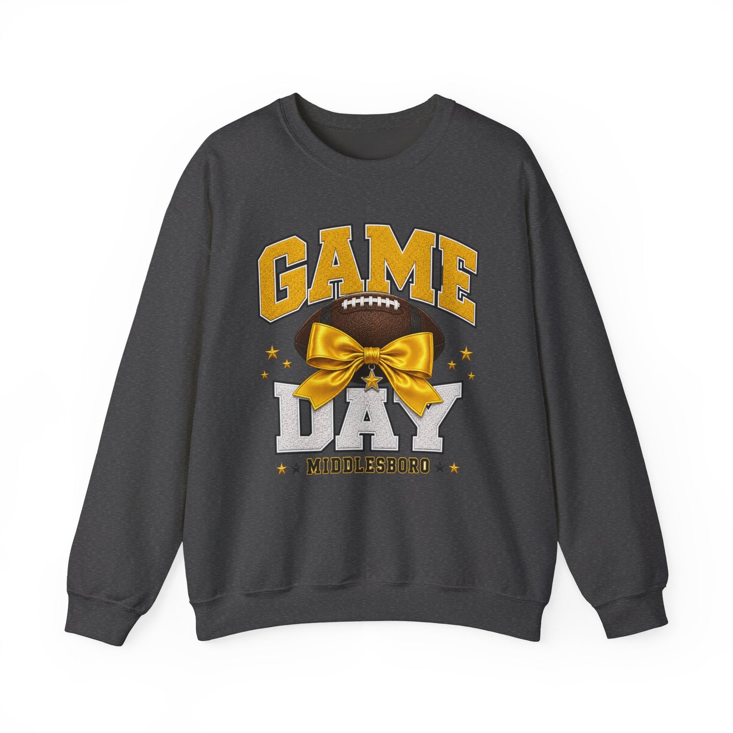 Middlesboro Yellow Jackets Bow Game Day Crewneck