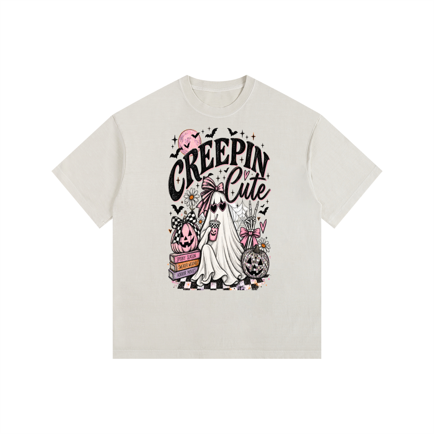 Creepin’ Cute Washed Cotton Tee