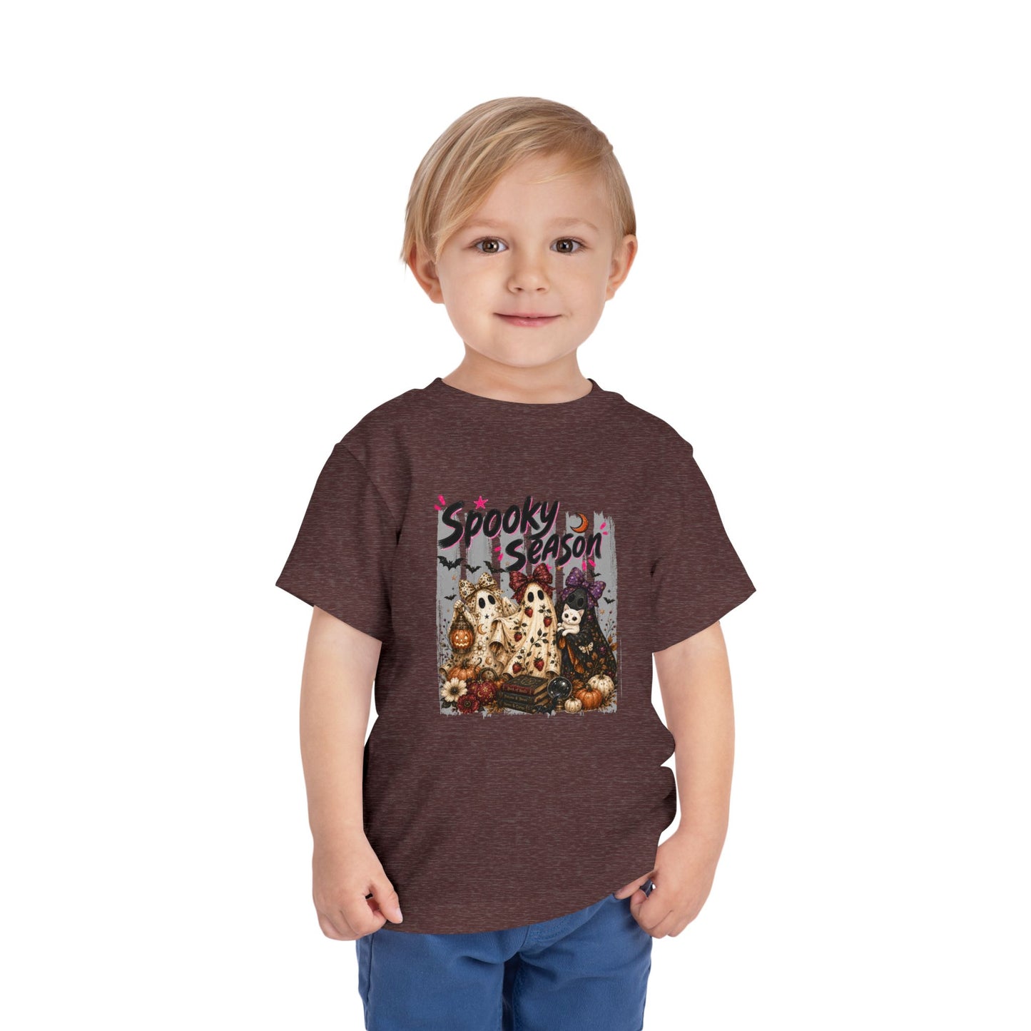 Spooky Season Ghost Group | Toddler Tee