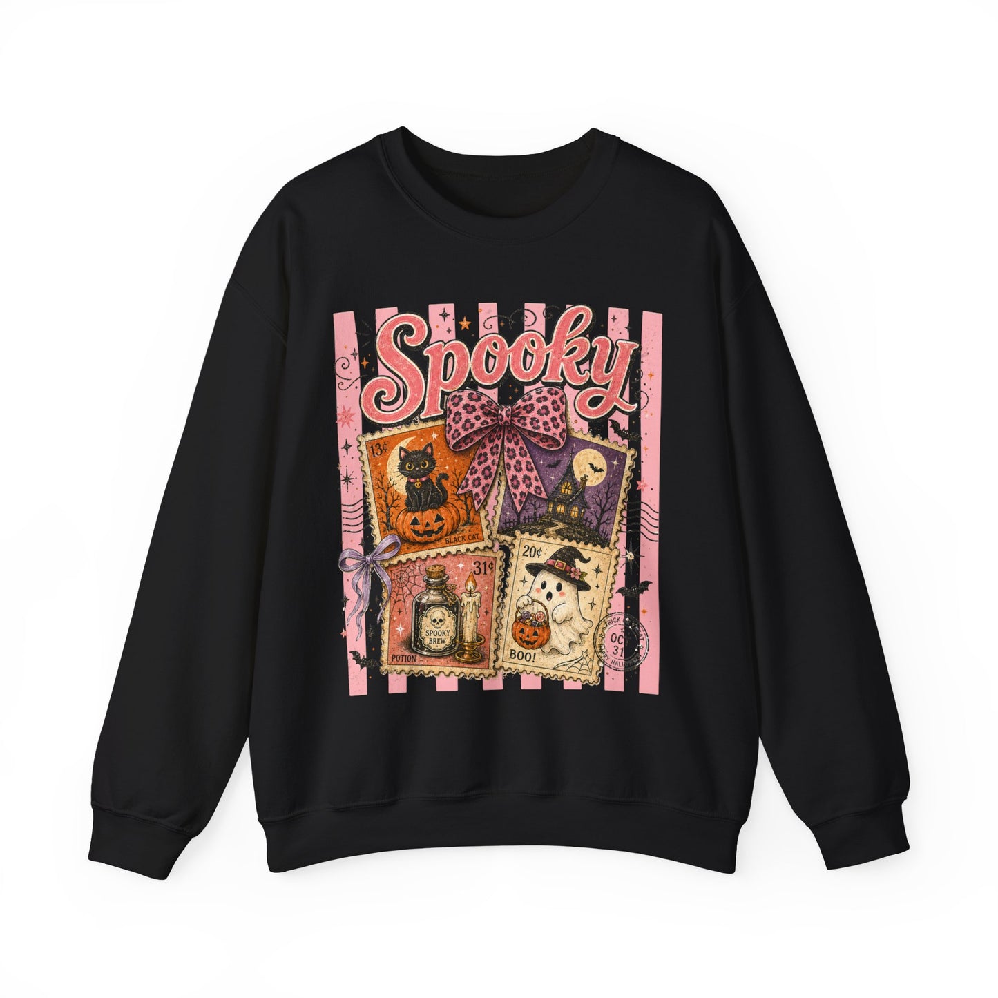 Spooky Collage | Crewneck Sweatshirt