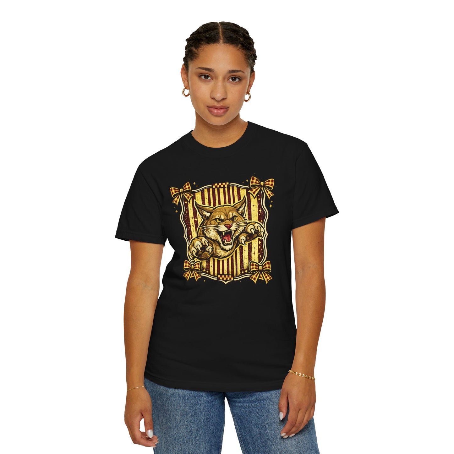 Pineville Mountain Lions Mascot Comfort Colors® Tee