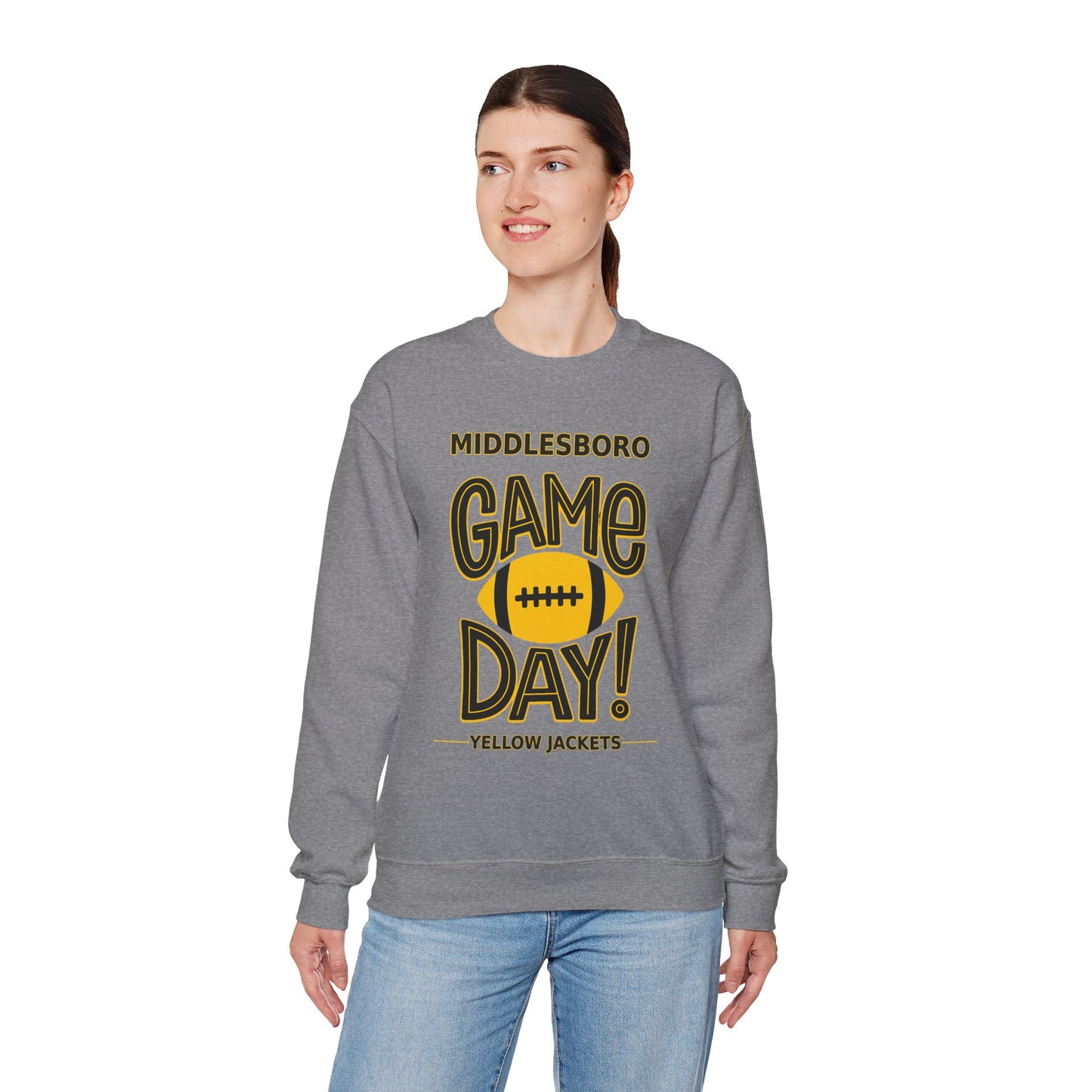 Middlesboro Yellow Jackets Game Day Crewneck Sweatshirt