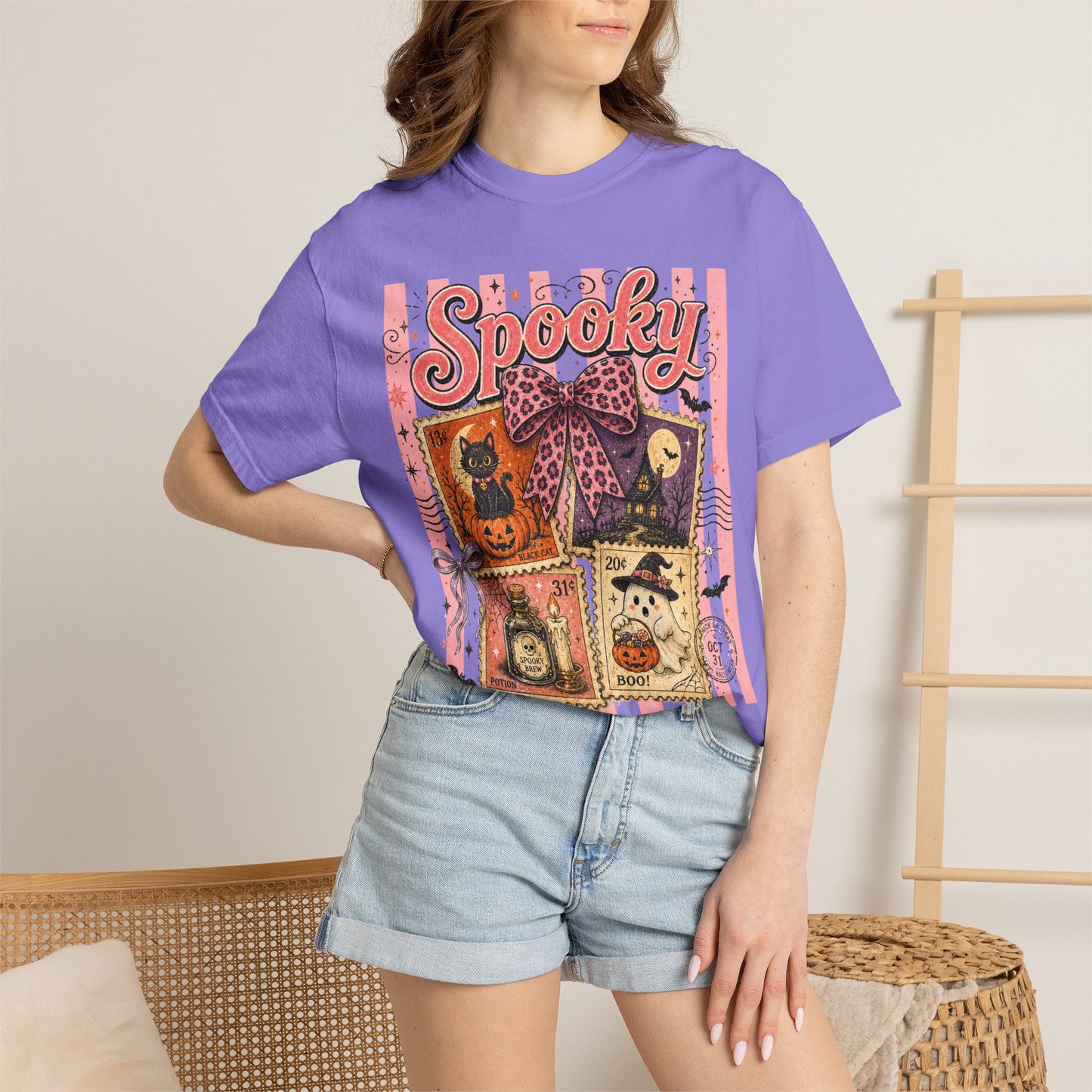 Spooky Collage | Comfort Colors Tee