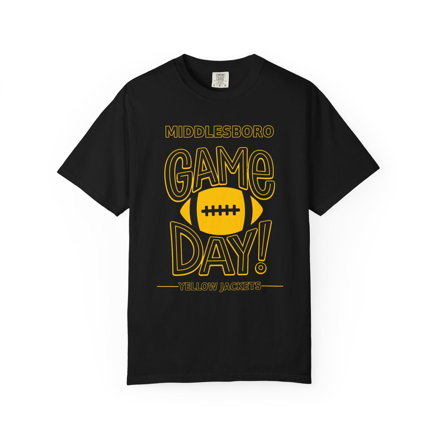 Middlesboro Yellow Jackets Game Day Comfort Colors Tee