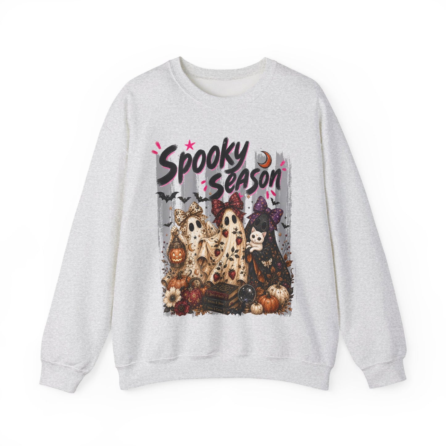 Spooky Season Ghost Group | Crewneck Sweatshirt