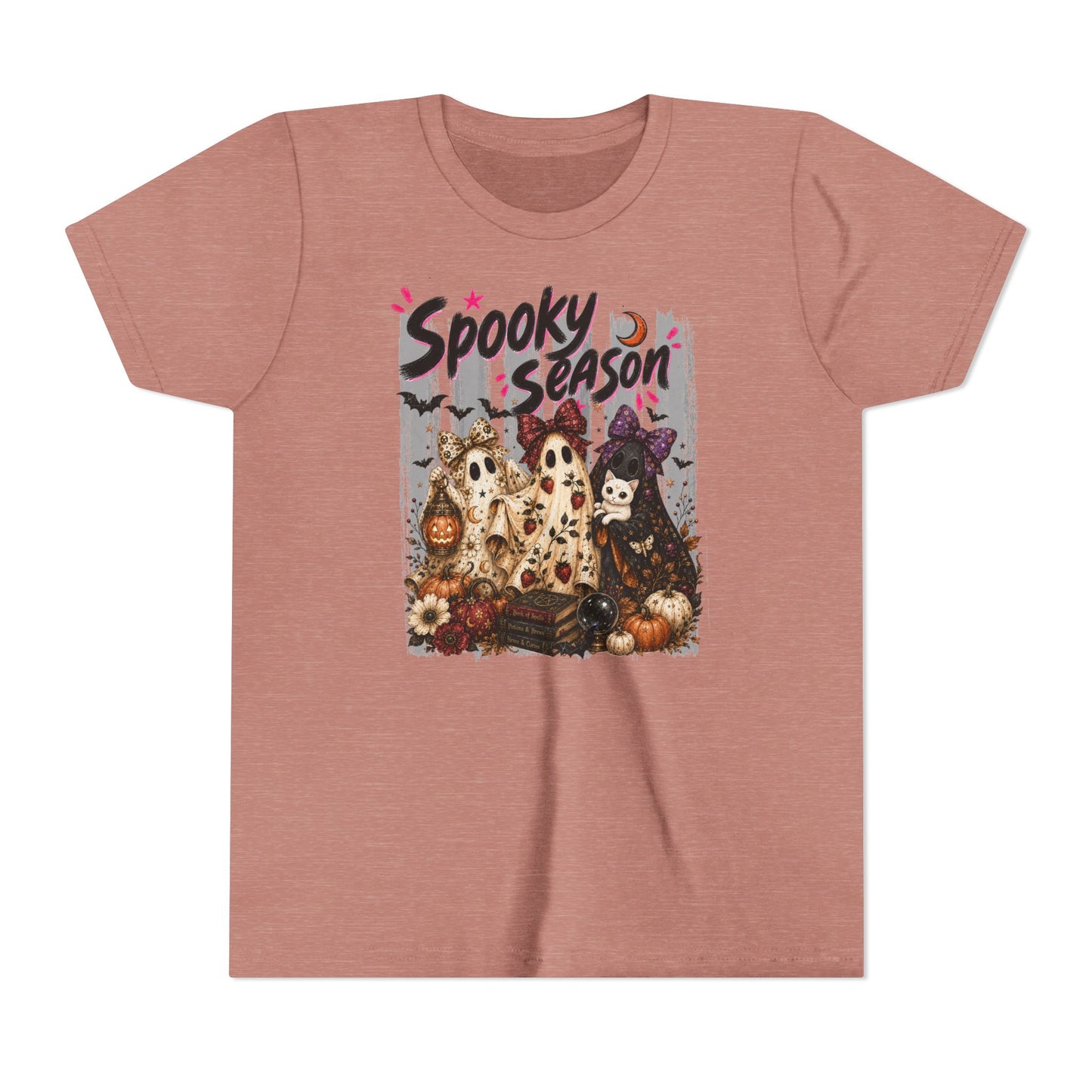 Spooky Season Ghost Group | Youth Tee