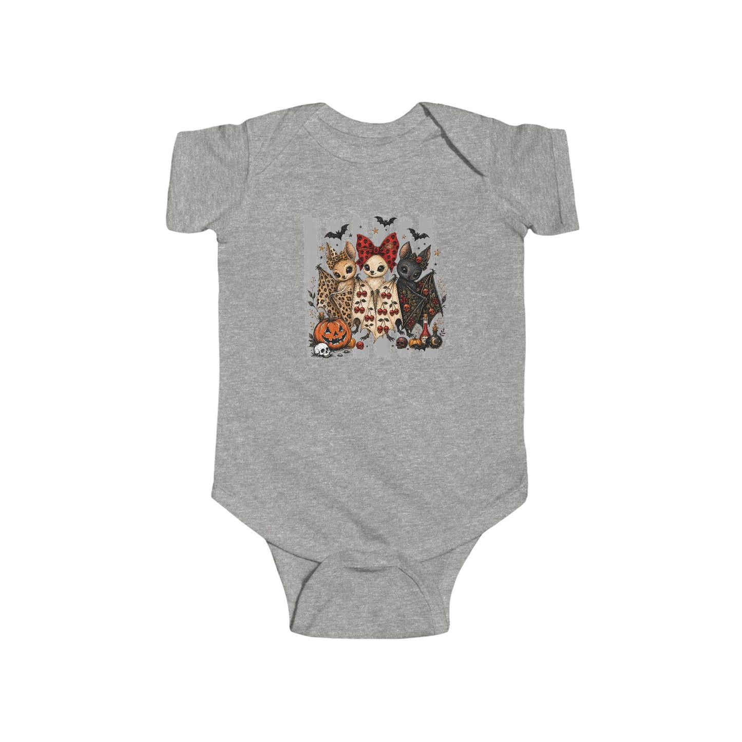 Halloween Animal Trio | Baby Bodysuit