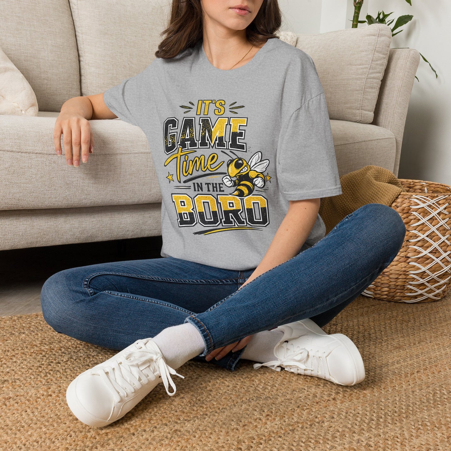 It’s Game Time in the Boro - Middlesboro Football Graphic Tee (Gildan)