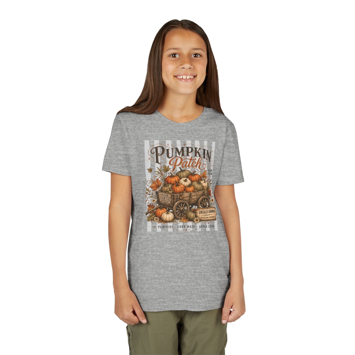 Pumpkin Patch Wagon | Youth Tee