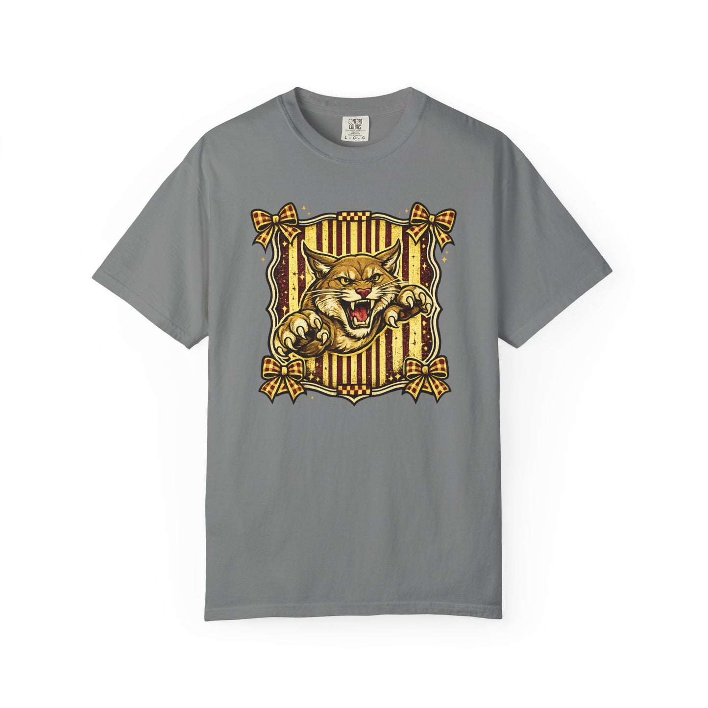 Pineville Mountain Lions Mascot Comfort Colors® Tee