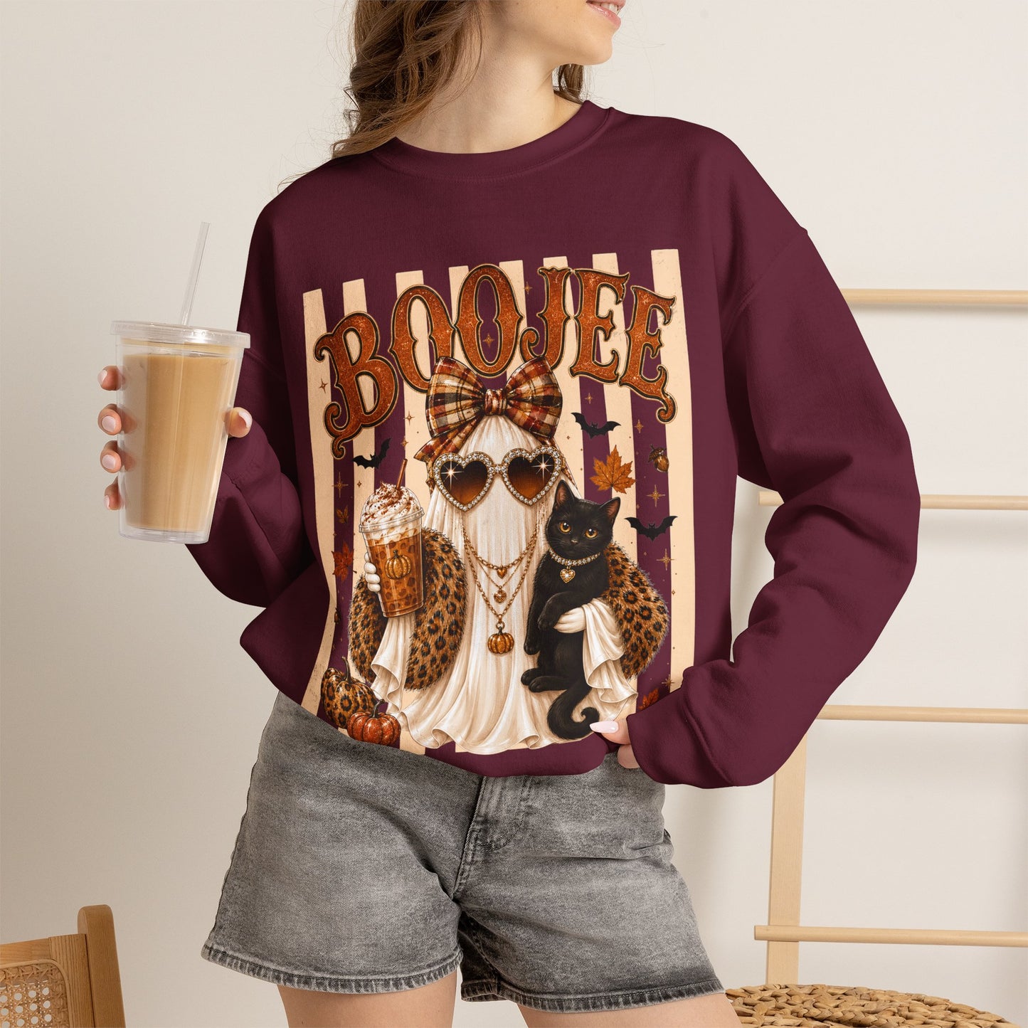 BOO-JEE Ghost | Crewneck Sweatshirt