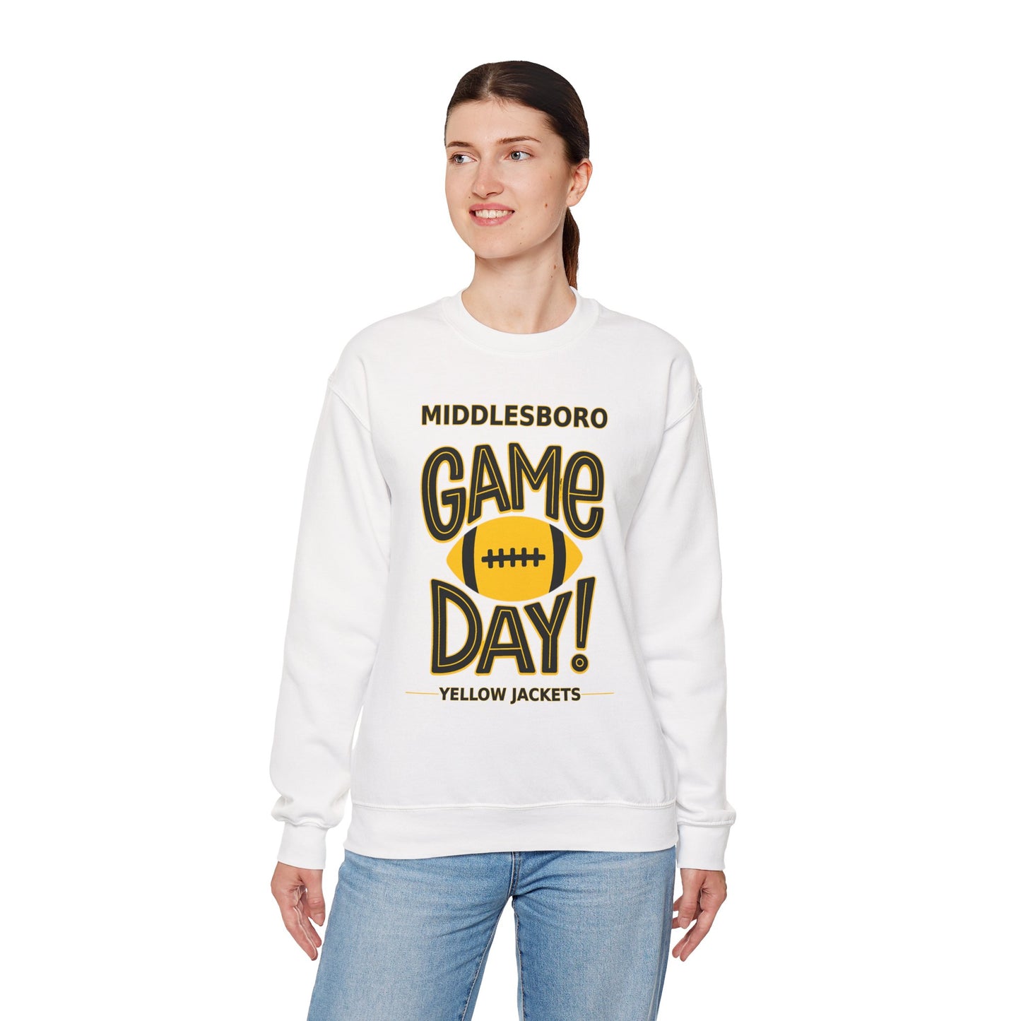 Middlesboro Yellow Jackets Game Day Crewneck Sweatshirt