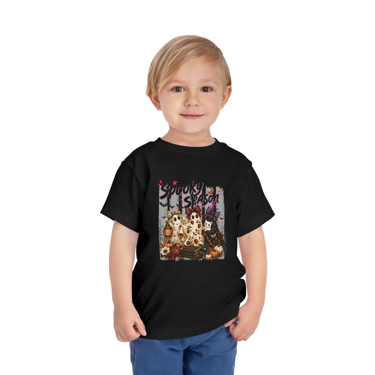 Spooky Season Ghost Group | Toddler Tee