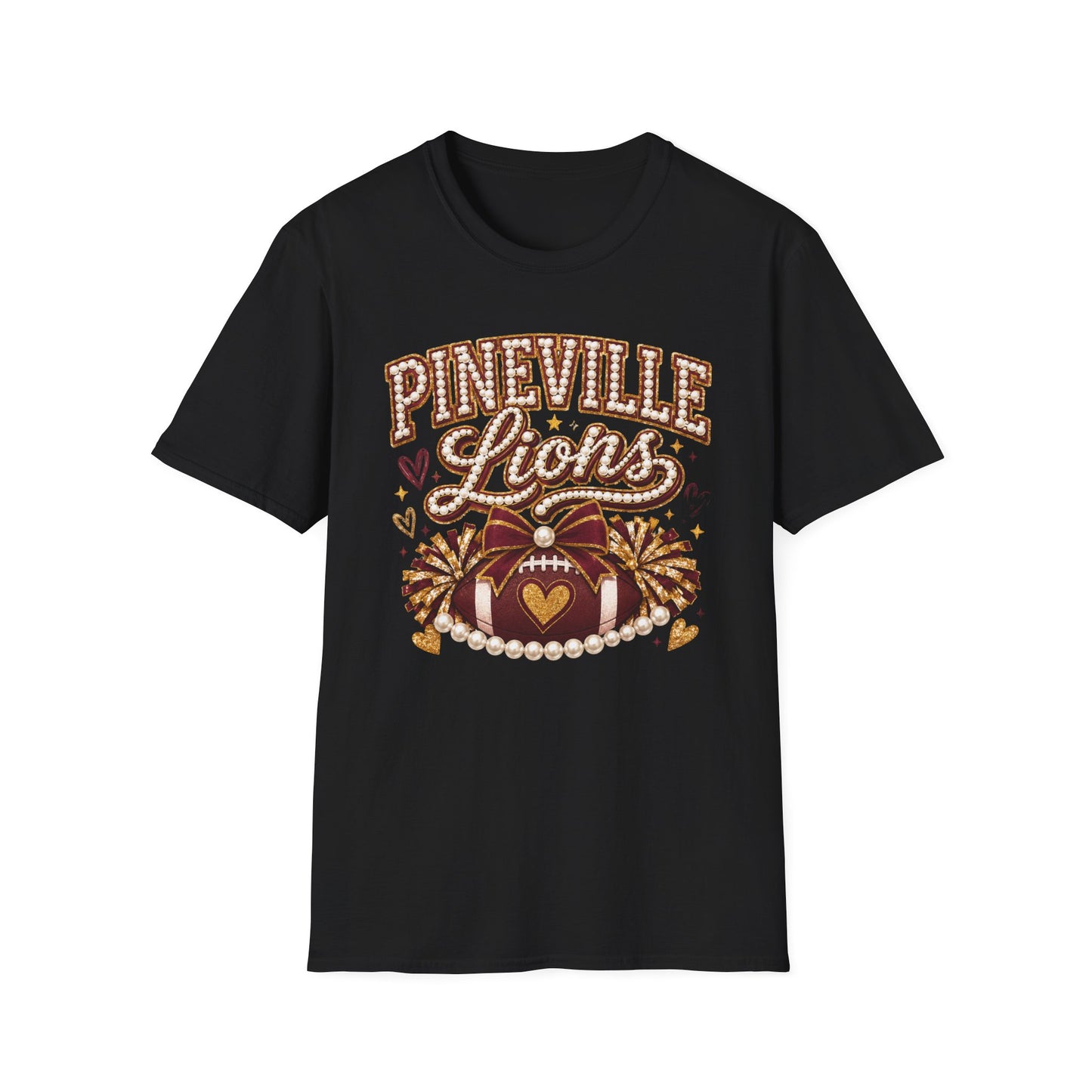 Pineville Lions Glam Game Day Gildan Tee