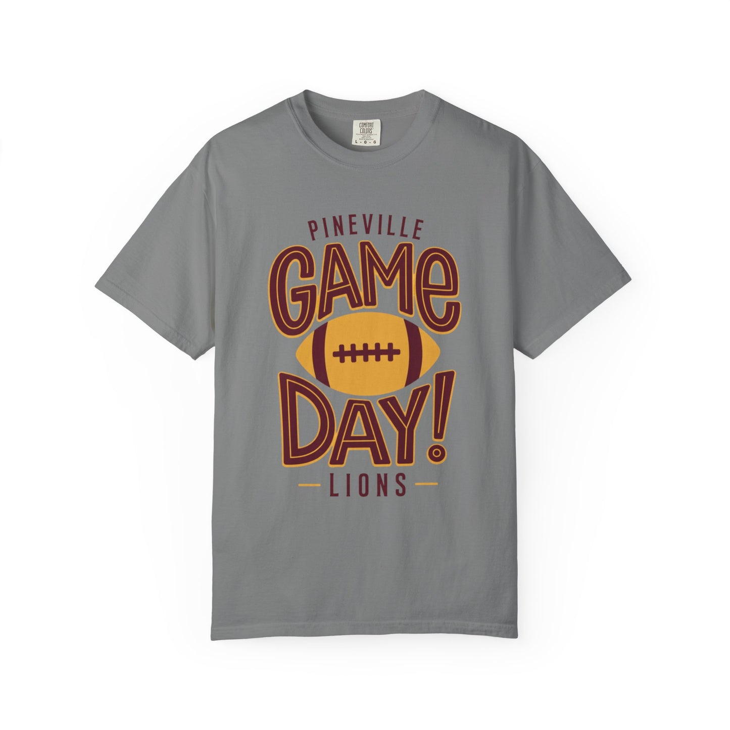 Pineville Lions Game Day Comfort Colors Tee