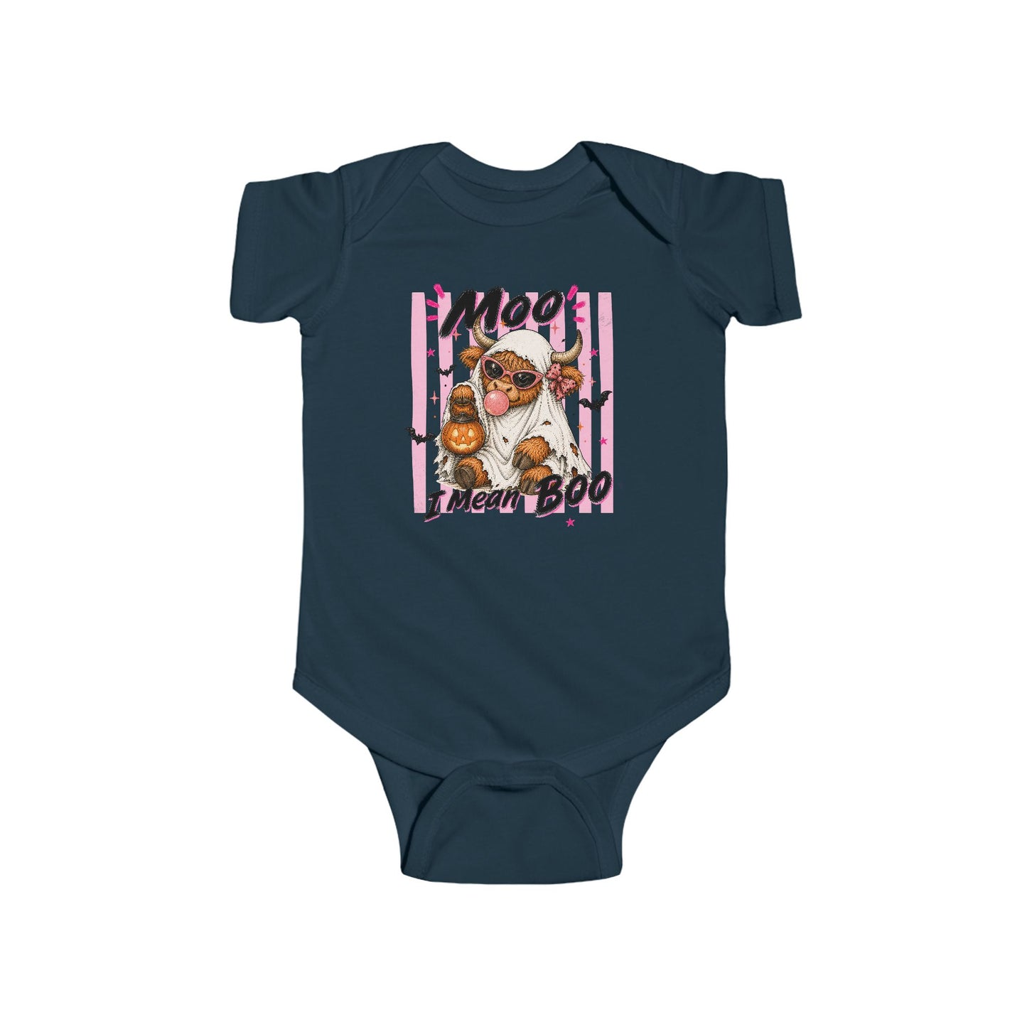 Moo, I Mean Boo | Baby Bodysuit