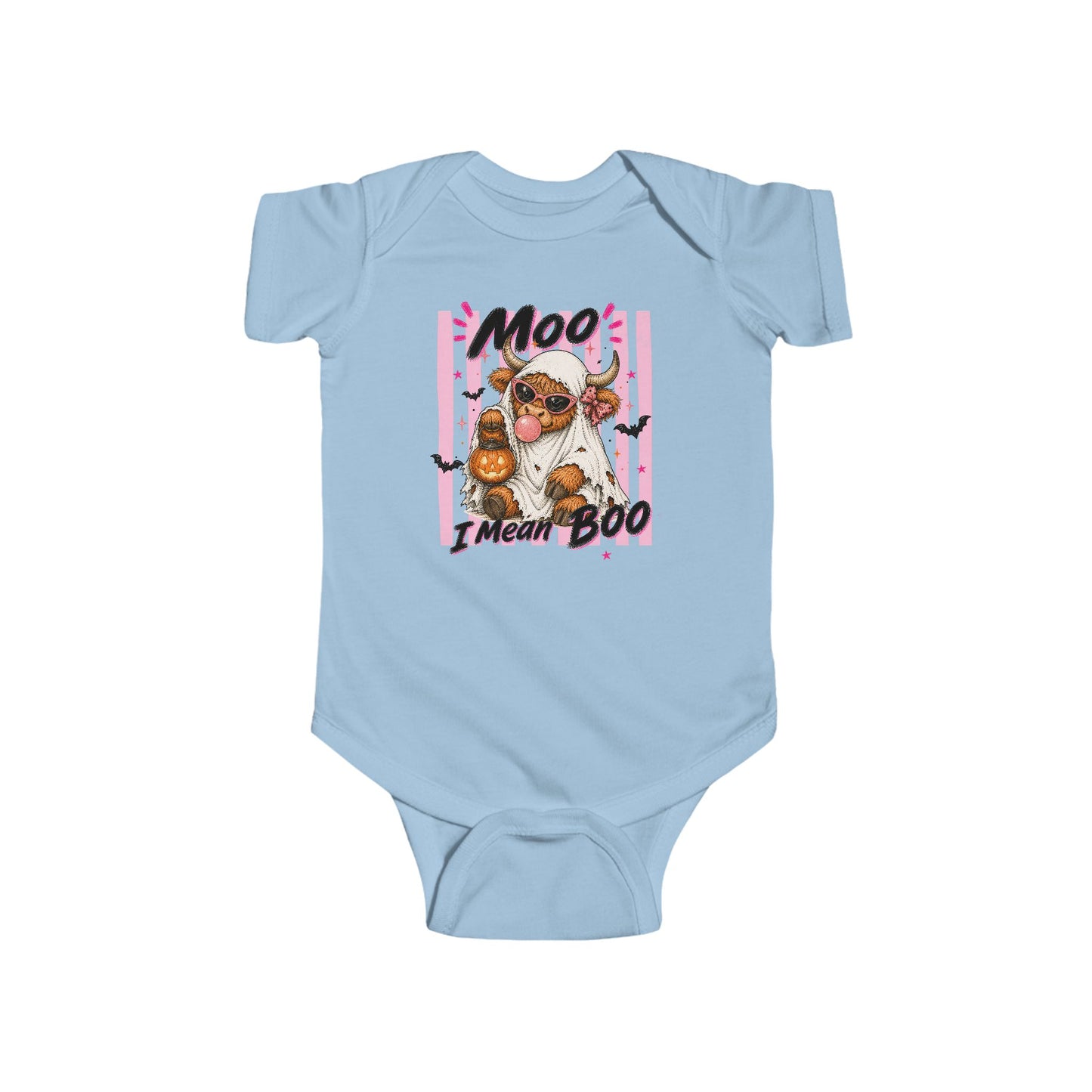 Moo, I Mean Boo | Baby Bodysuit