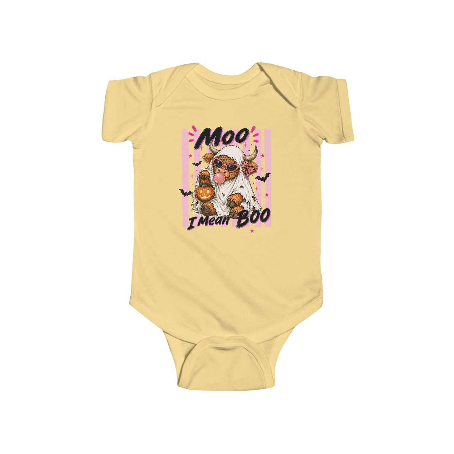 Moo, I Mean Boo | Baby Bodysuit
