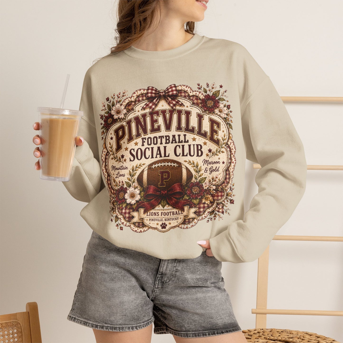 Pineville Football Social Club Crewneck