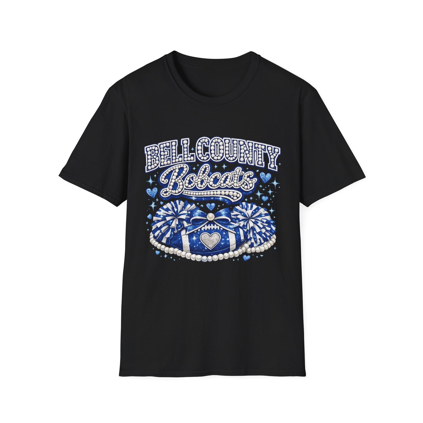 Bell County Bobcats Glam Game Day Gildan Tee