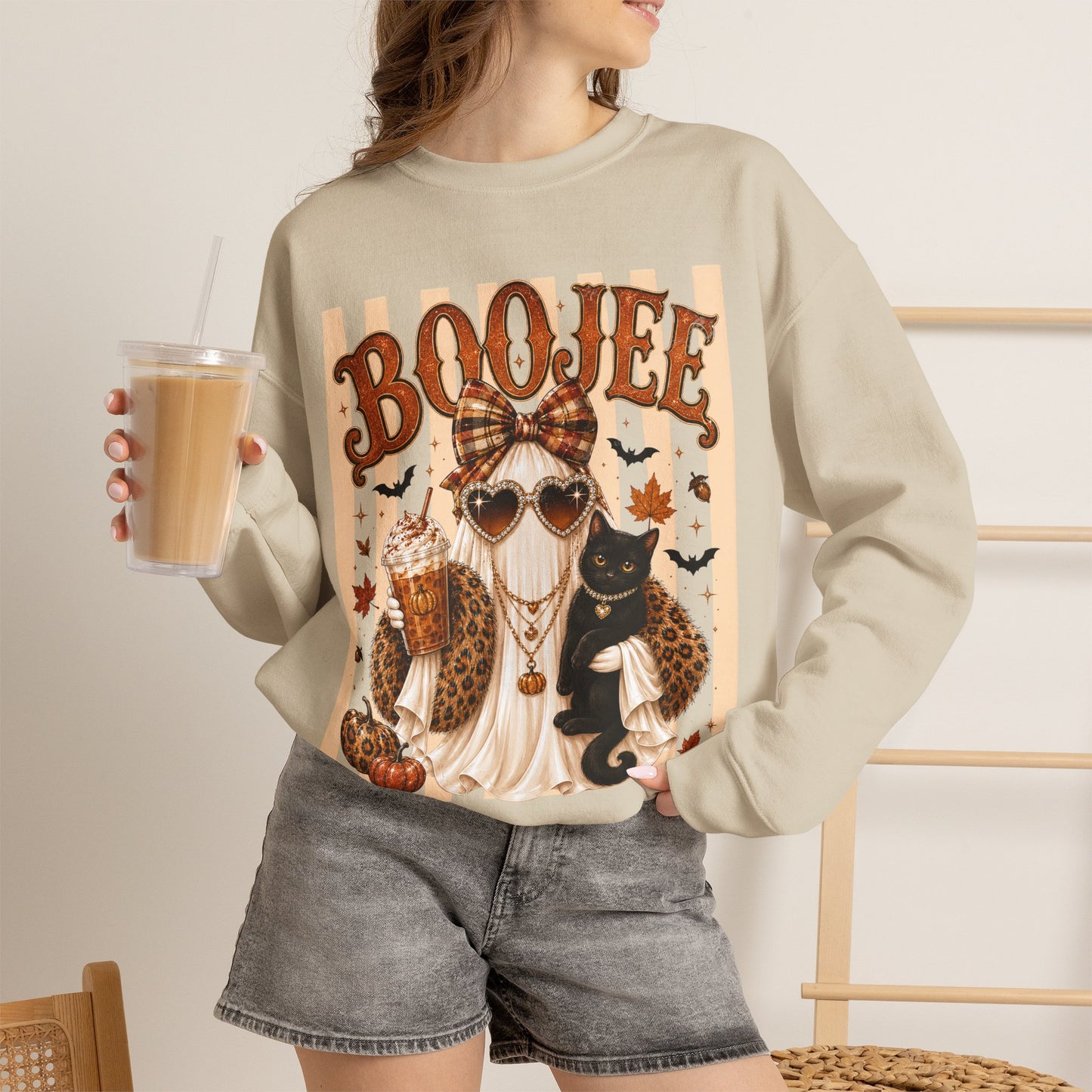 BOO-JEE Ghost | Crewneck Sweatshirt