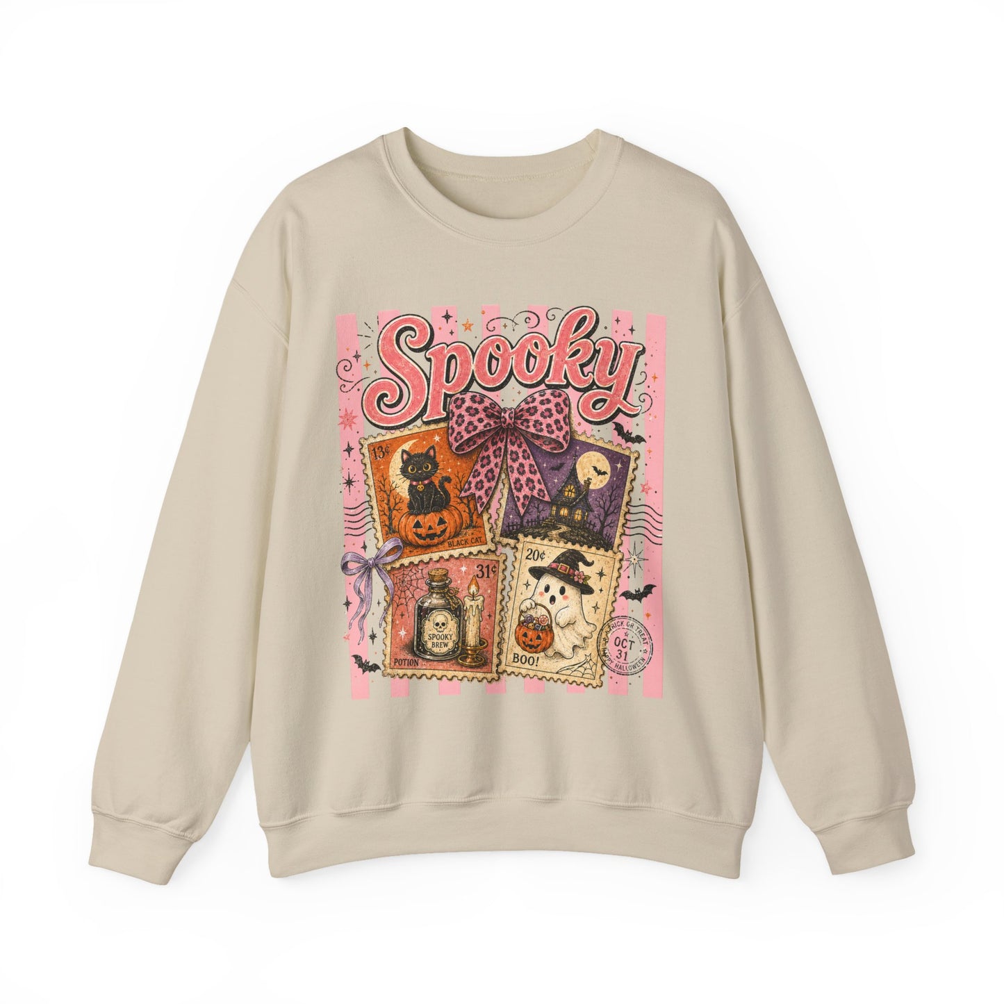 Spooky Collage | Crewneck Sweatshirt