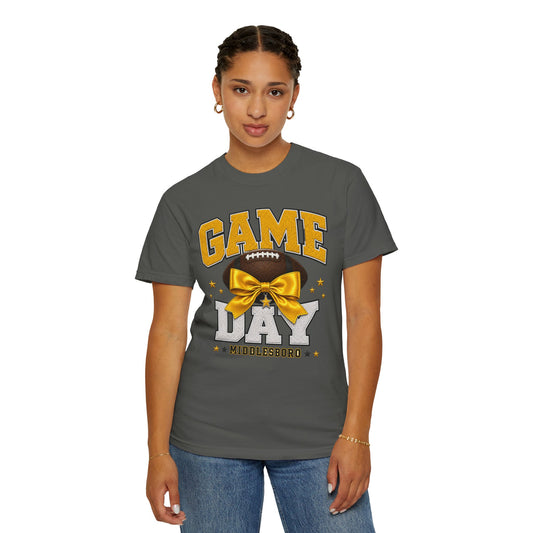Middlesboro Yellow Jackets Bow Game Day Comfort Colors Tee