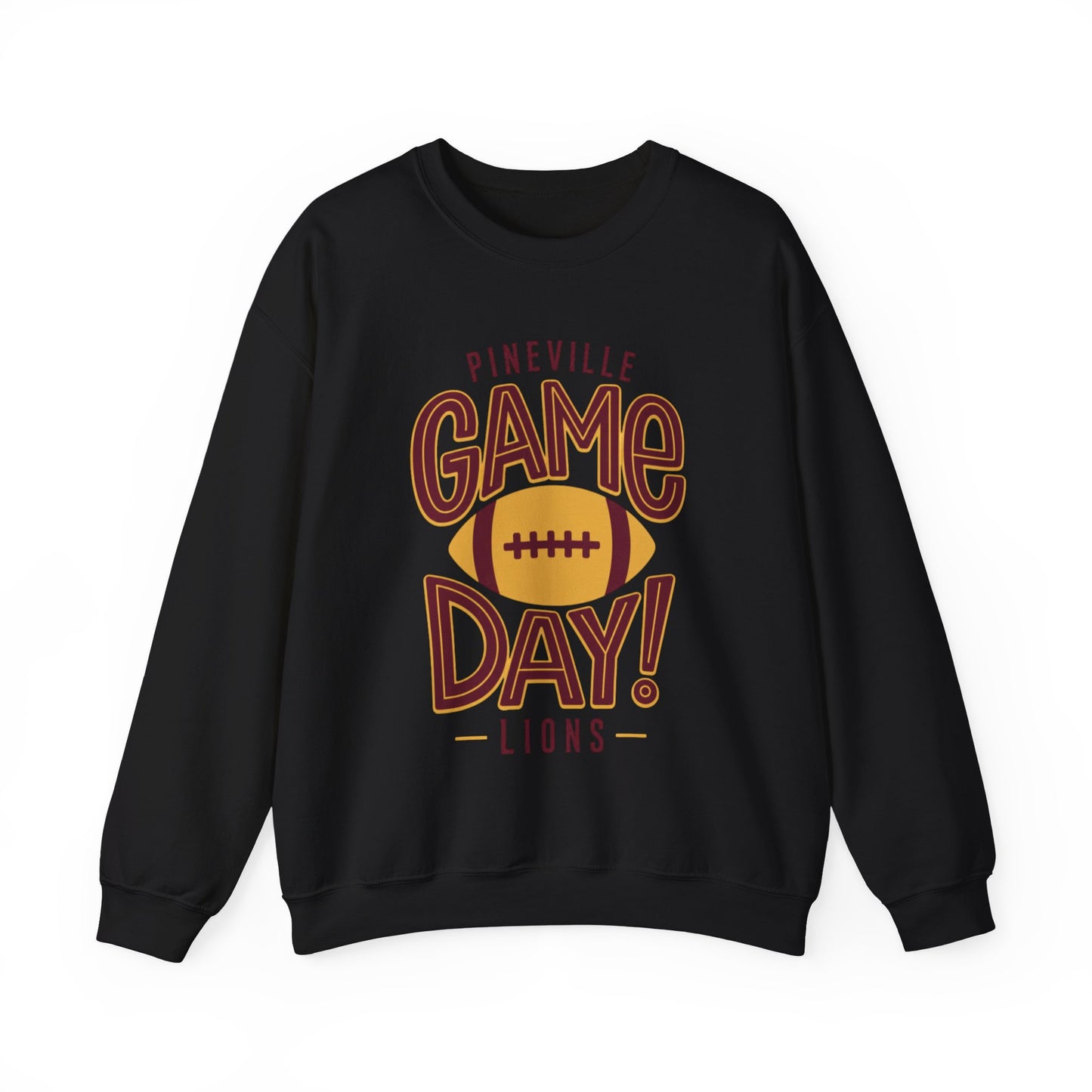 Pineville Lions Game Day Crewneck Sweatshirt