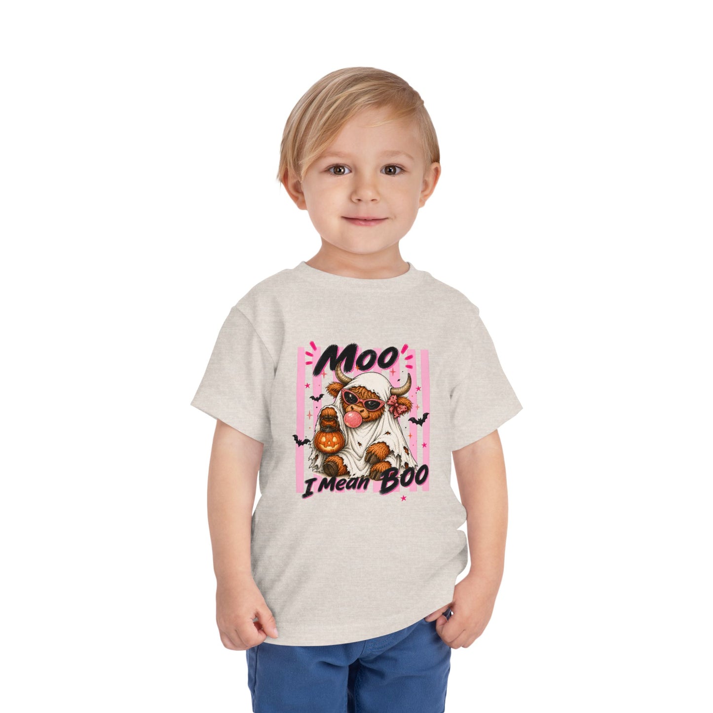 Moo, I Mean Boo | Toddler Tee