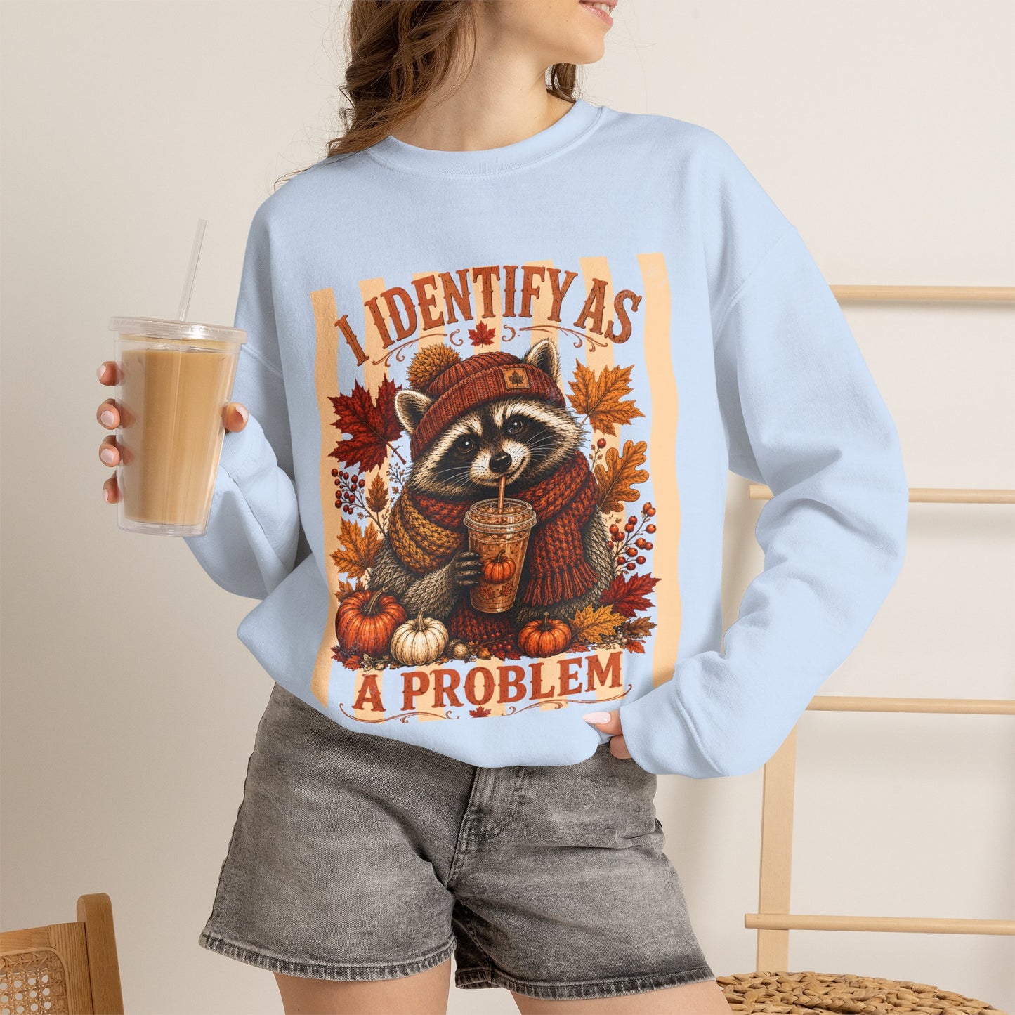I Identify As a Problem | Crewneck Sweatshirt