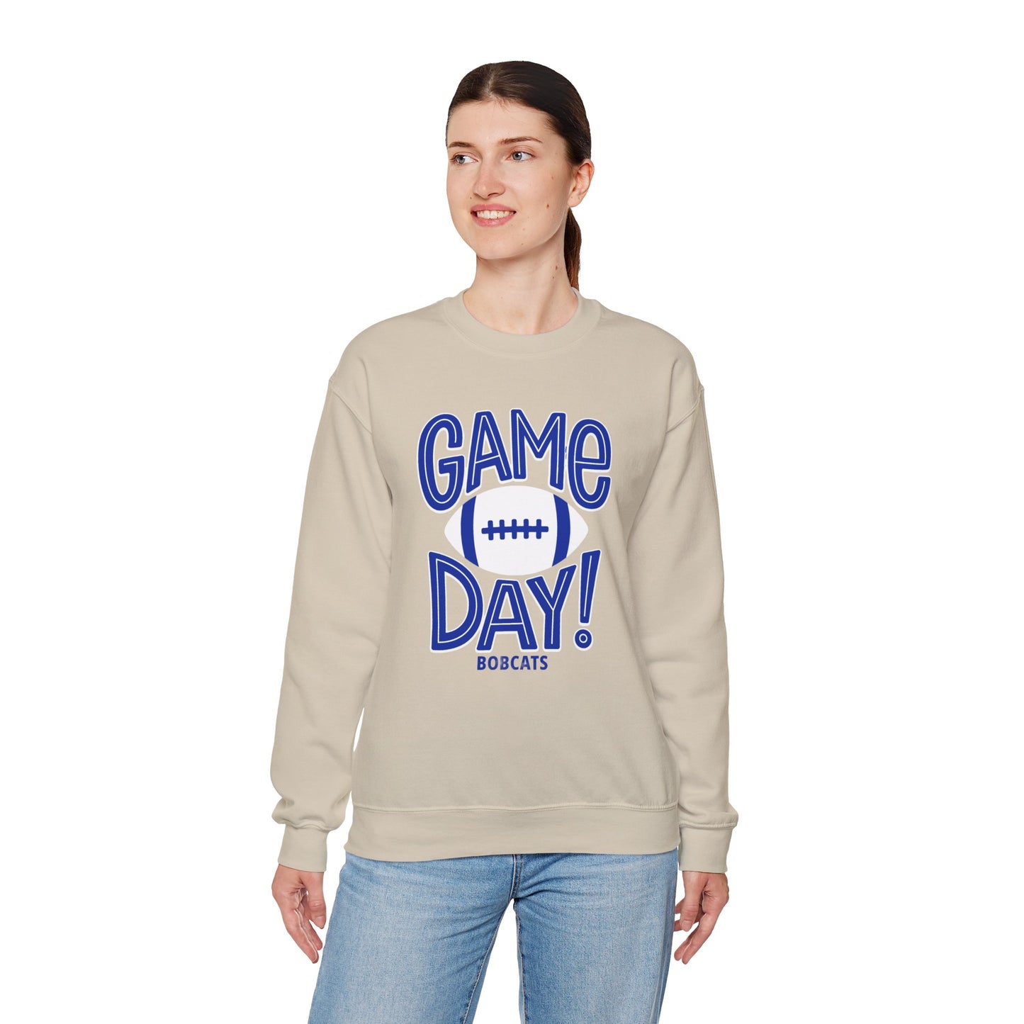 Bell County Bobcats Game Day Crewneck Sweatshirt