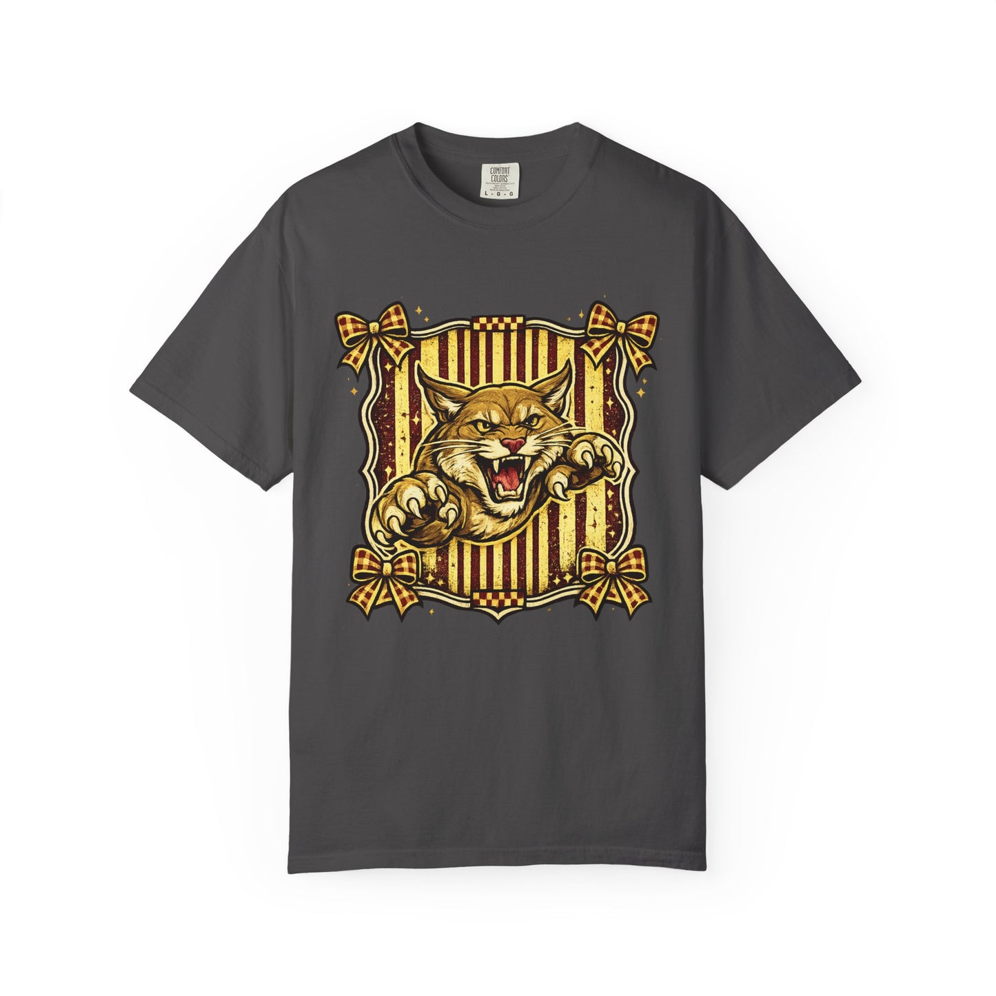 Pineville Mountain Lions Mascot Comfort Colors® Tee