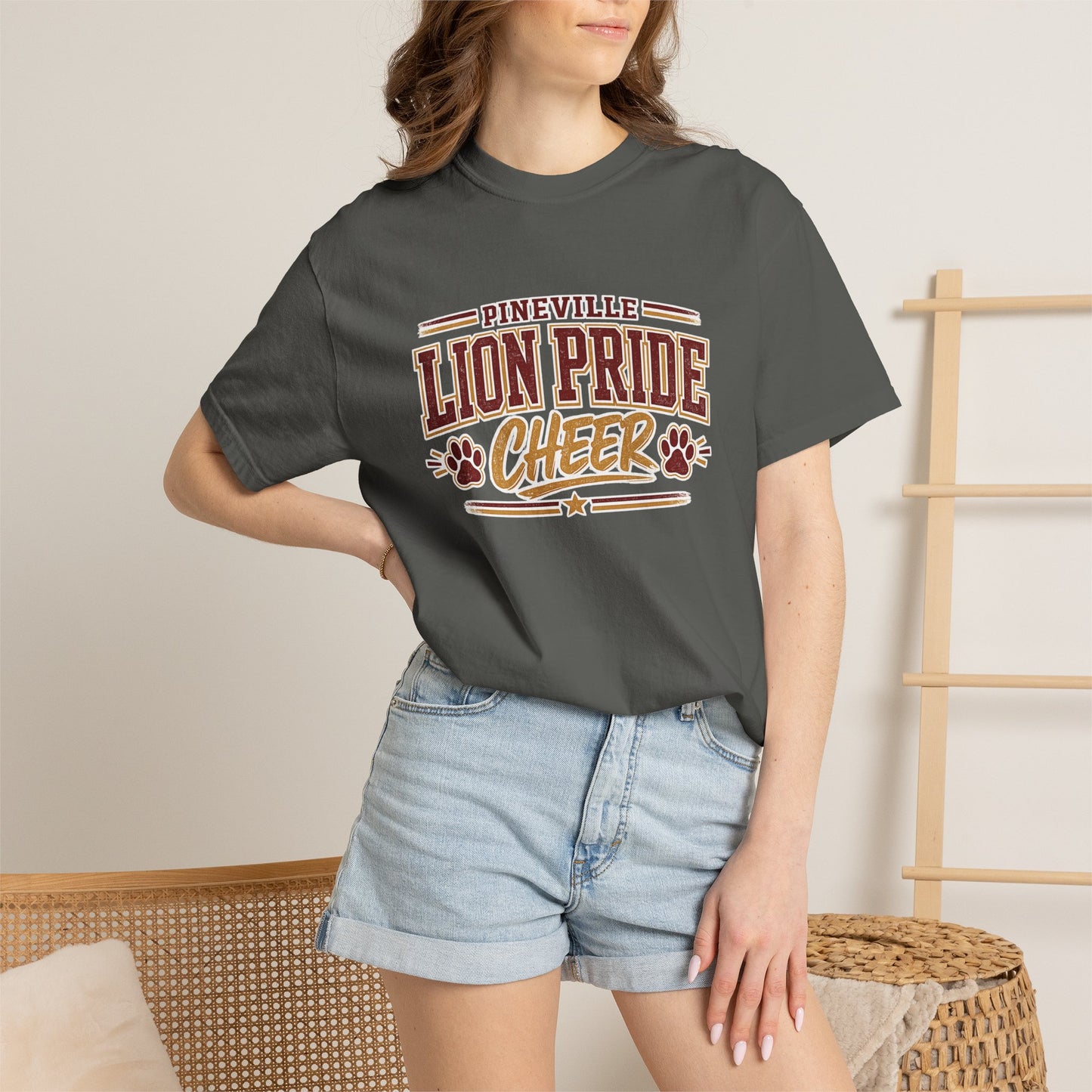 Pineville Lion Pride Cheer T-Shirt