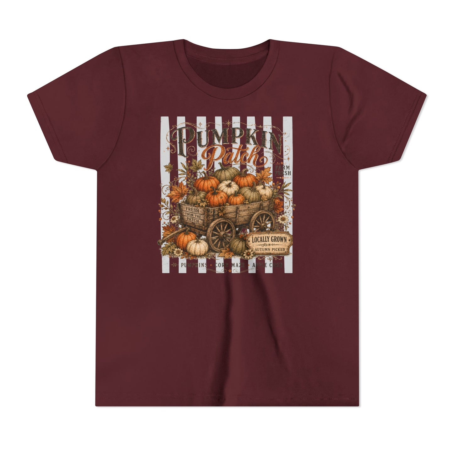 Pumpkin Patch Wagon | Youth Tee