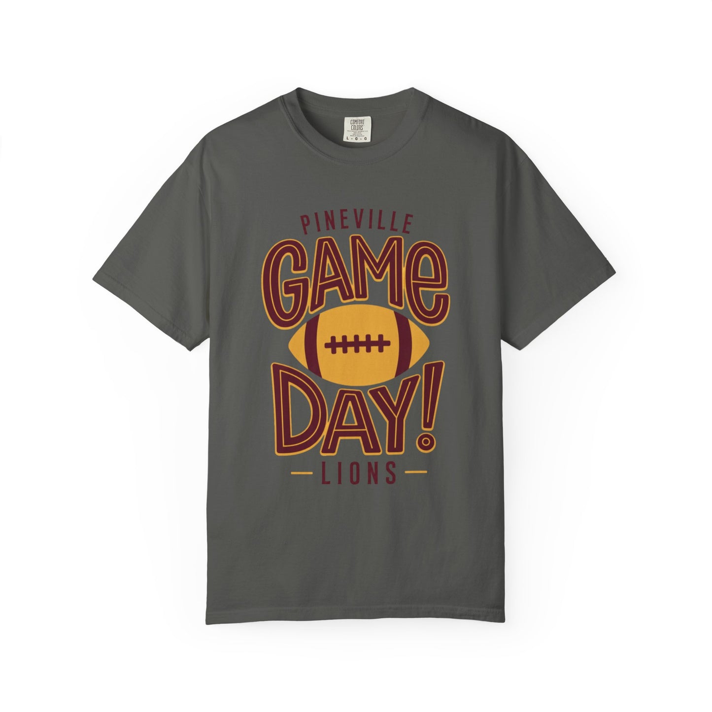 Pineville Lions Game Day Comfort Colors Tee