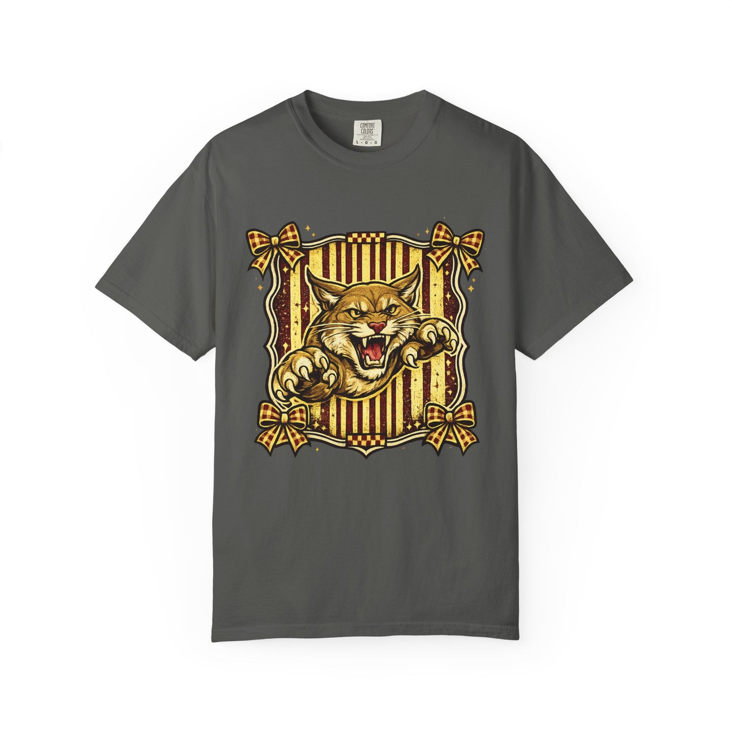 Pineville Mountain Lions Mascot Comfort Colors® Tee