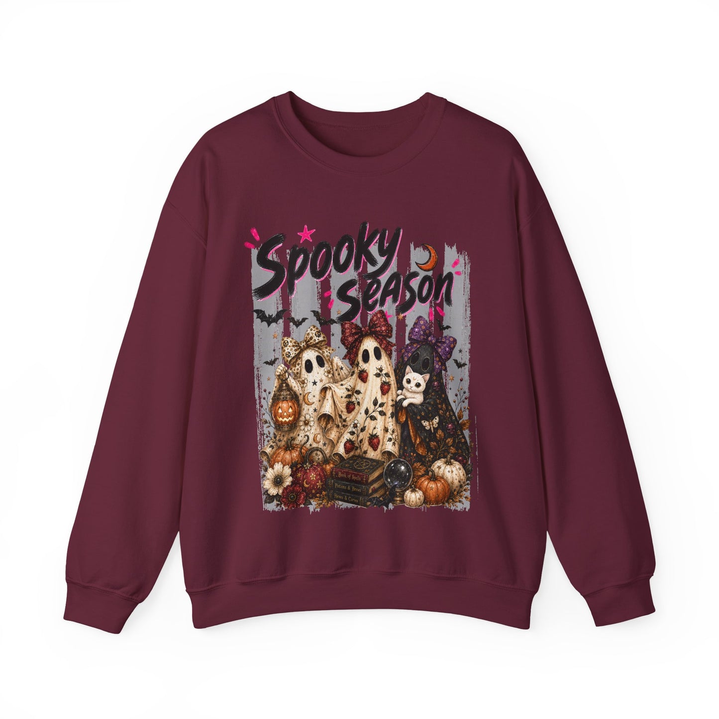 Spooky Season Ghost Group | Crewneck Sweatshirt