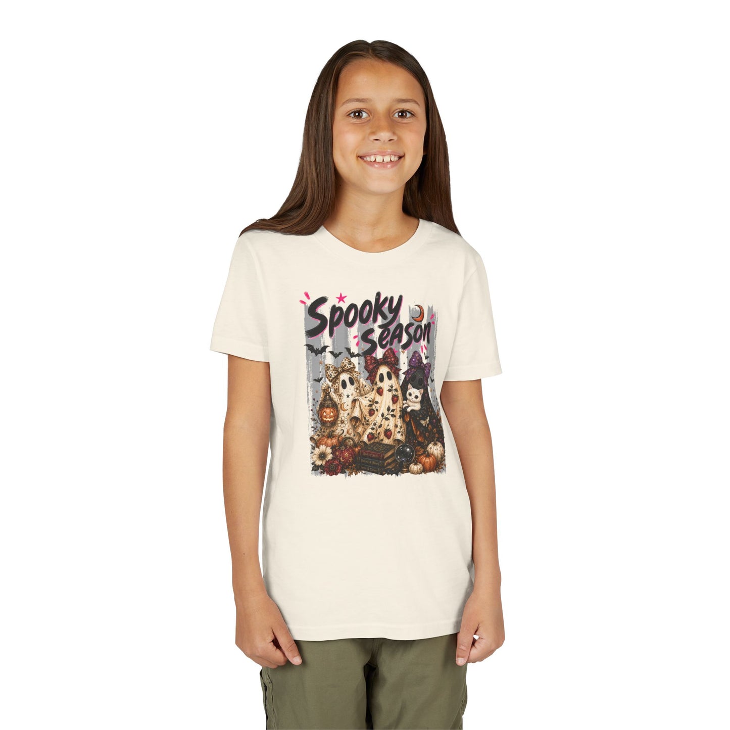Spooky Season Ghost Group | Youth Tee