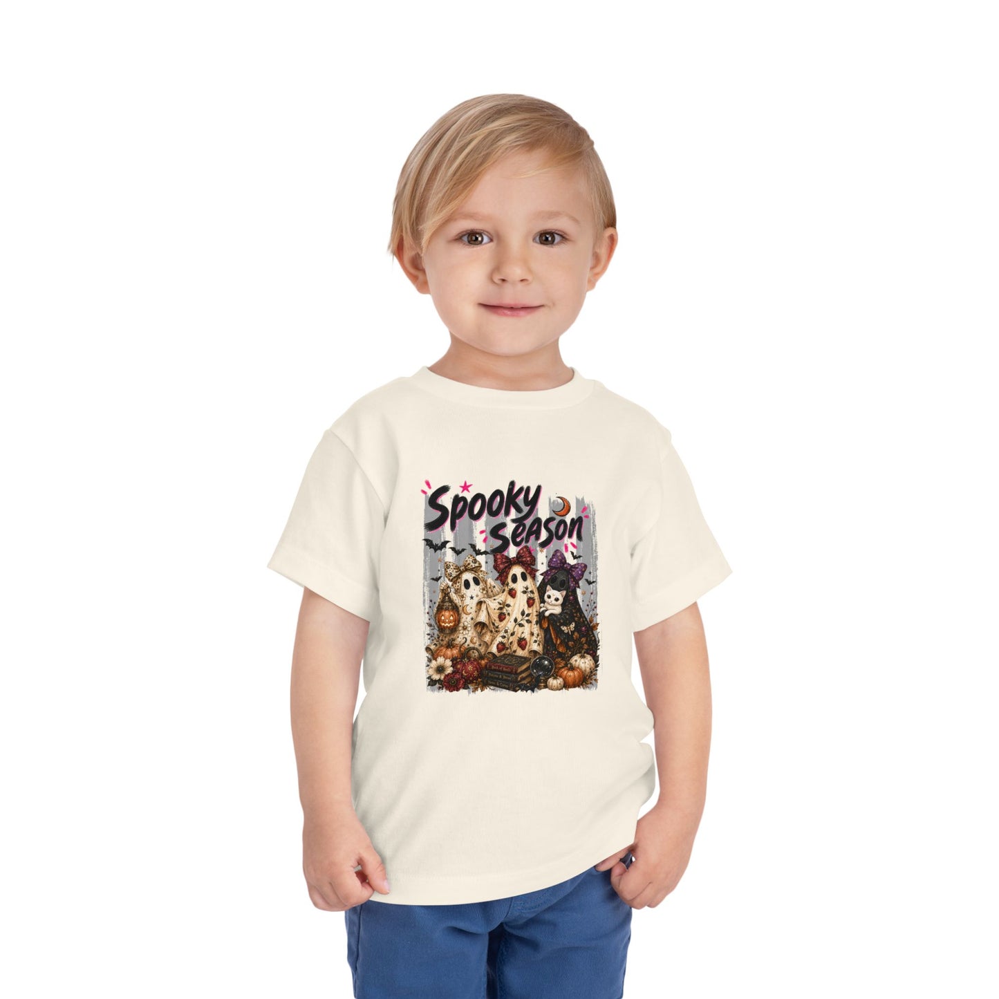 Spooky Season Ghost Group | Toddler Tee