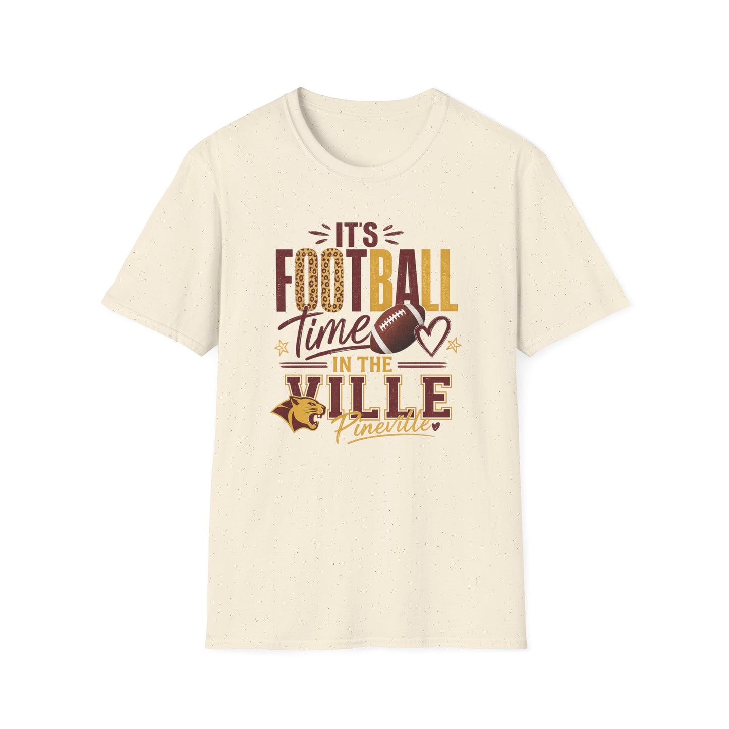 It’s Football Time in the Ville | Pineville Mountain Lions Game Day Gildan Graphic Tee