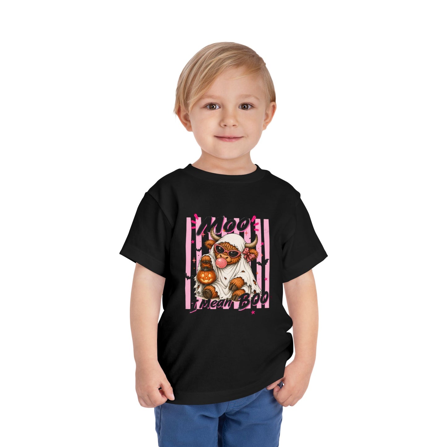 Moo, I Mean Boo | Toddler Tee