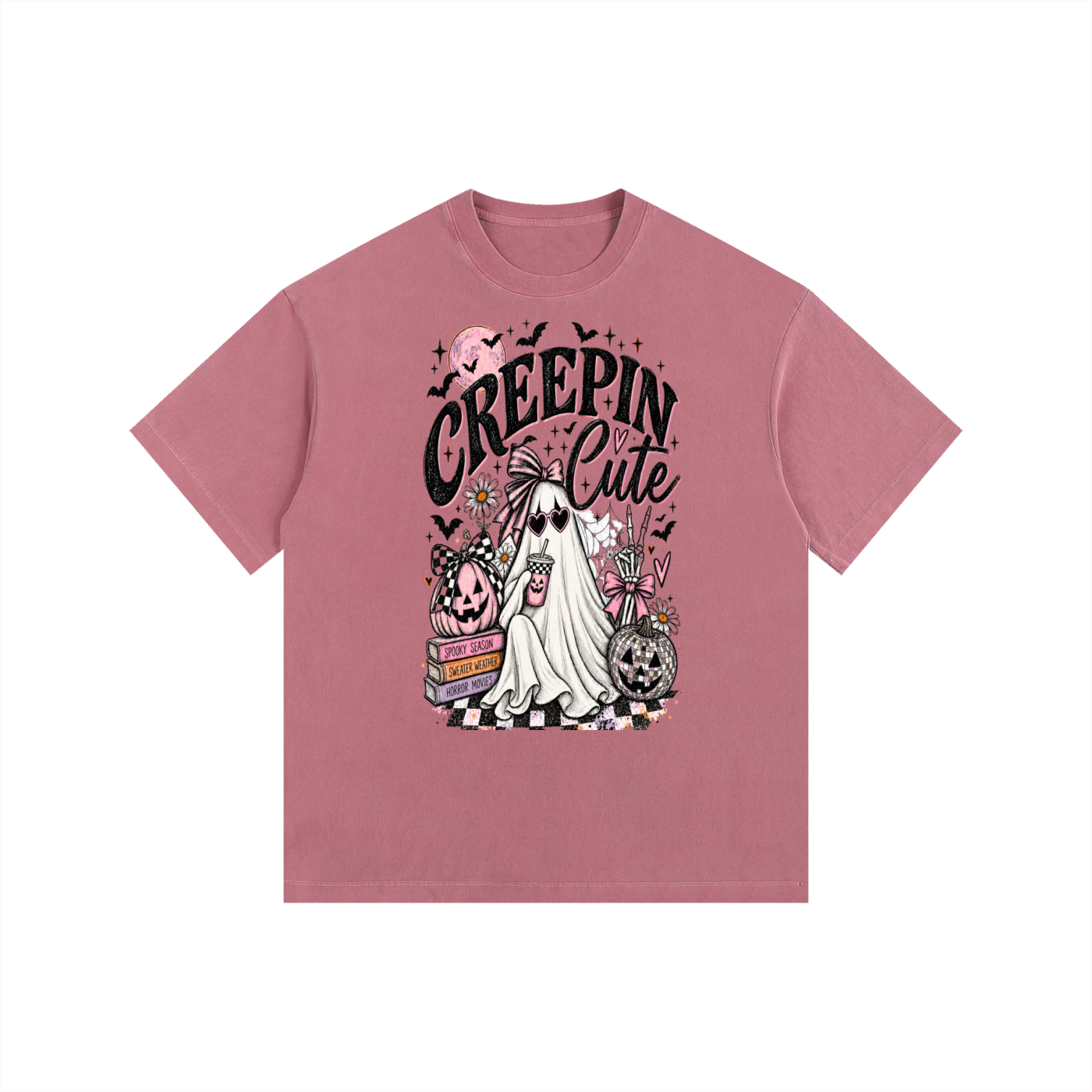 Creepin’ Cute Washed Cotton Tee