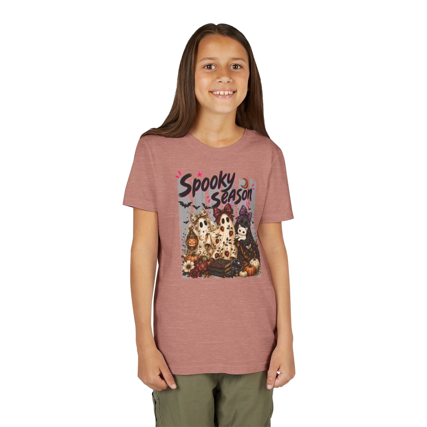 Spooky Season Ghost Group | Youth Tee