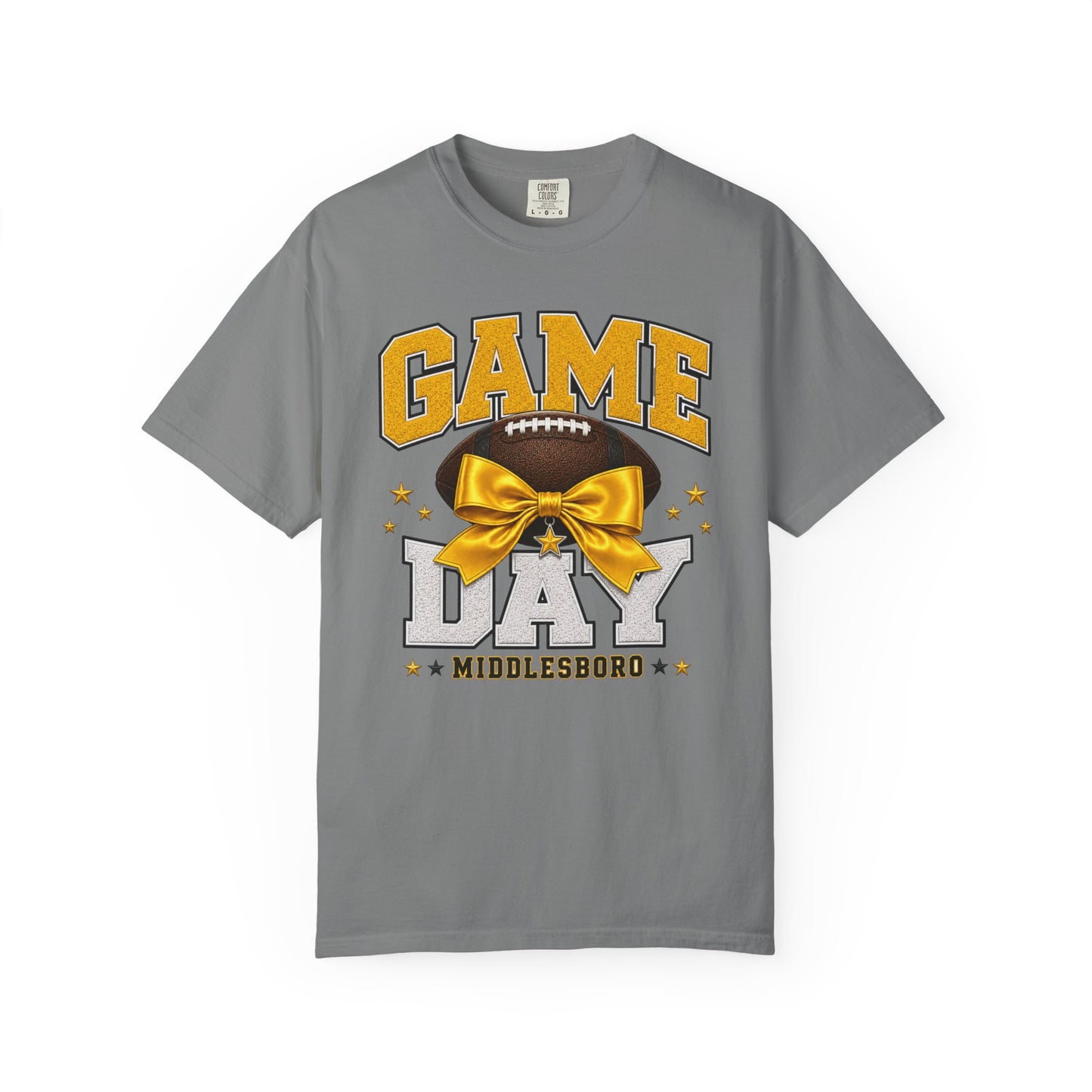 Middlesboro Yellow Jackets Bow Game Day Comfort Colors Tee
