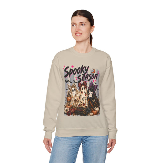 Spooky Season Ghost Group | Crewneck Sweatshirt
