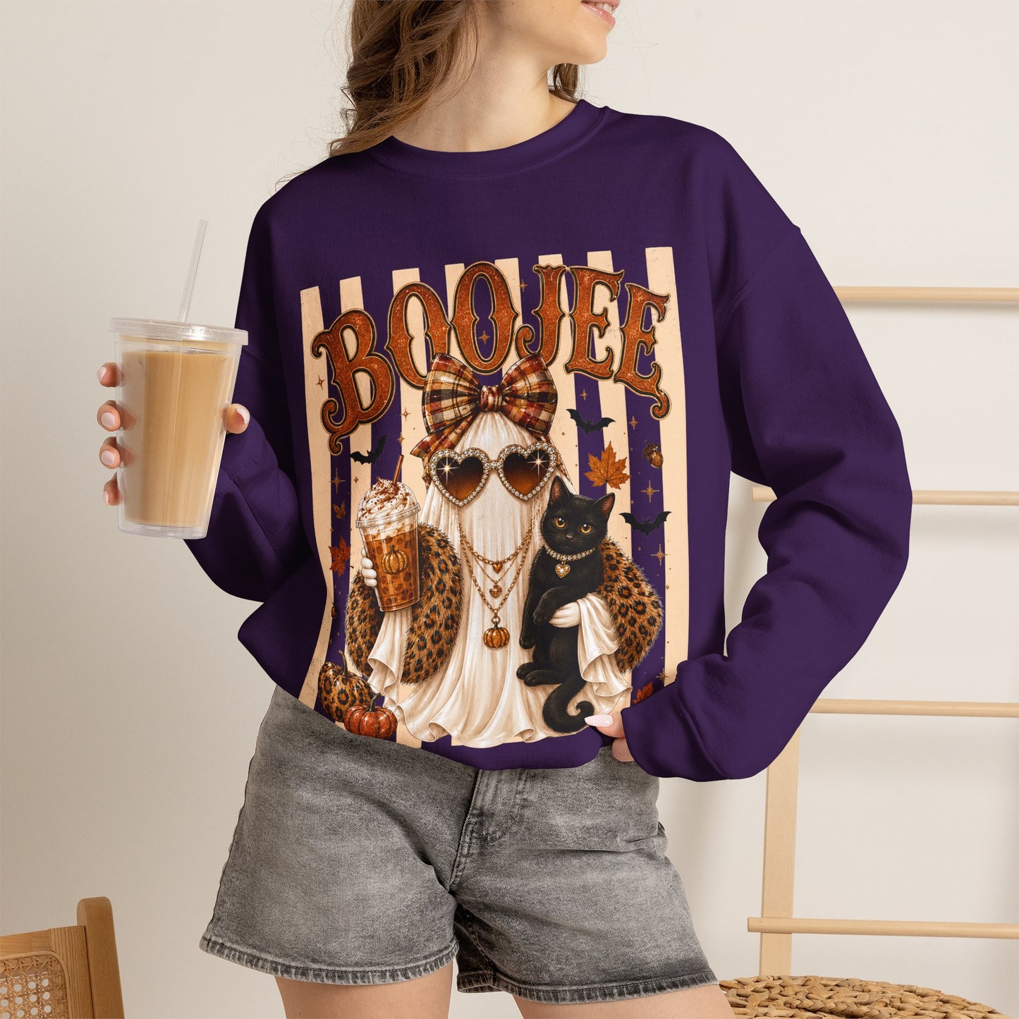 BOO-JEE Ghost | Crewneck Sweatshirt